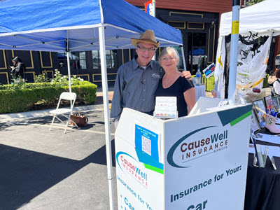 CauseWell Insurance Services at the Chino Valley Chamber Business Expo